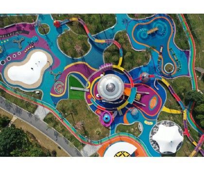 太空舱组合滑梯