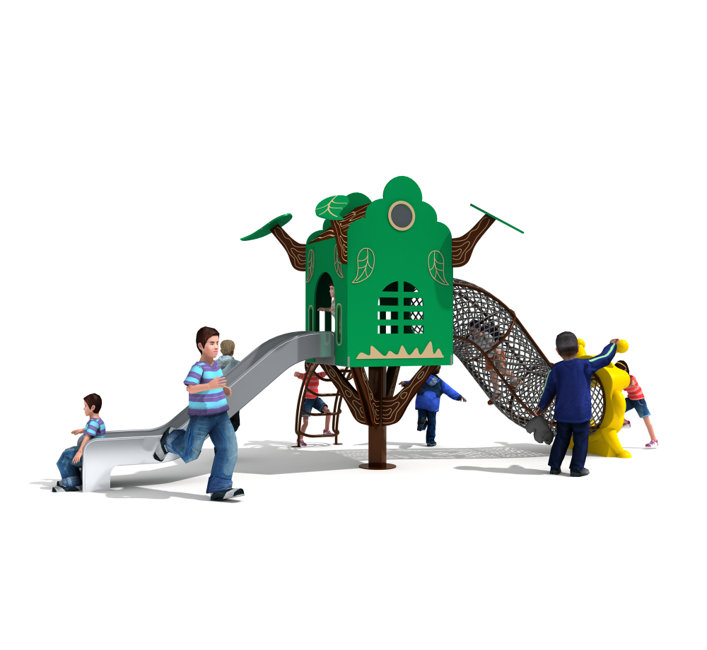 PE板组合滑梯 (1)