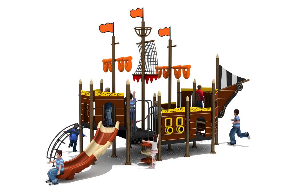 PE板组合滑梯 (10)