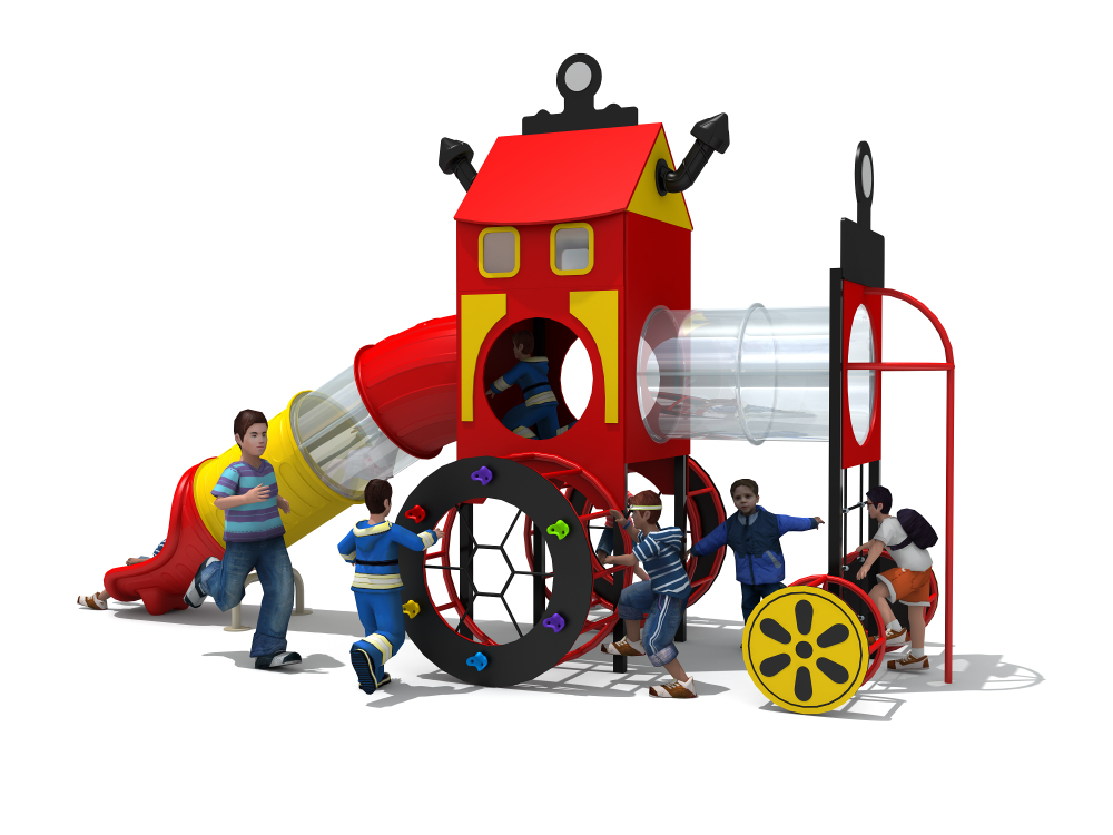 PE板组合滑梯 (14)