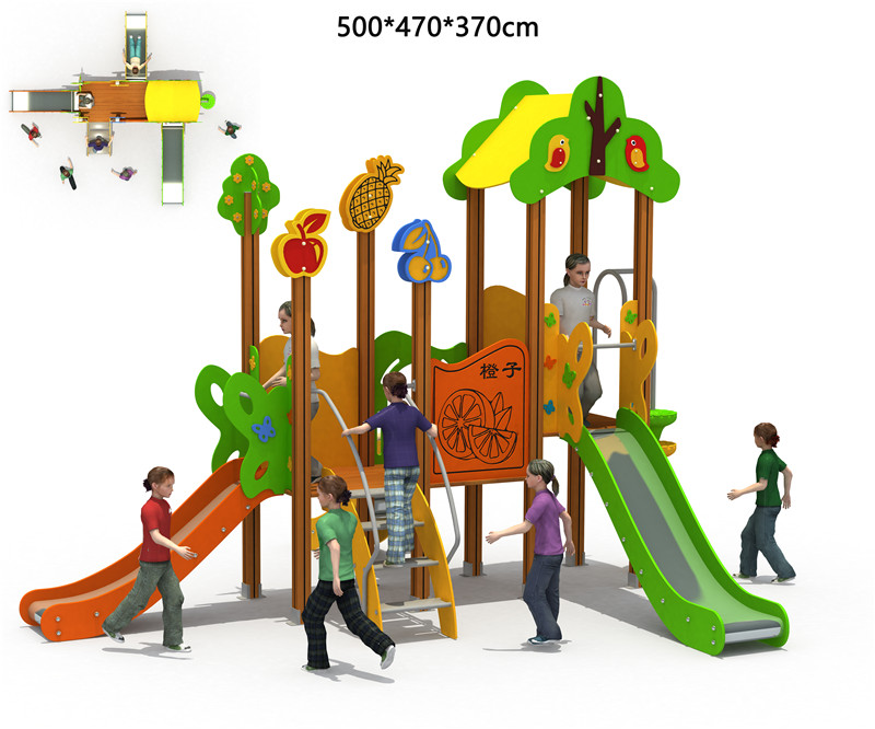 PE板组合滑梯 (31)