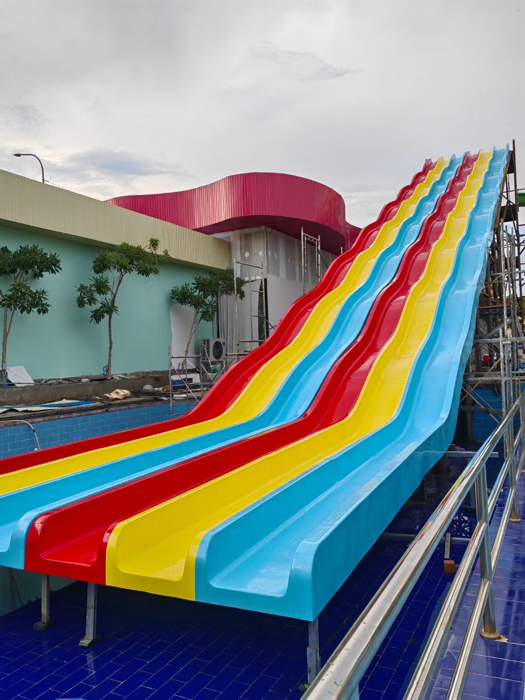 水上乐园组合滑梯 (1)
