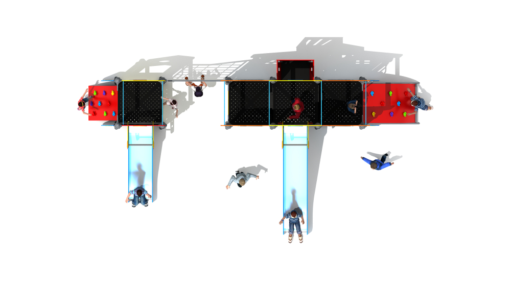 PE板组合滑梯 (67)