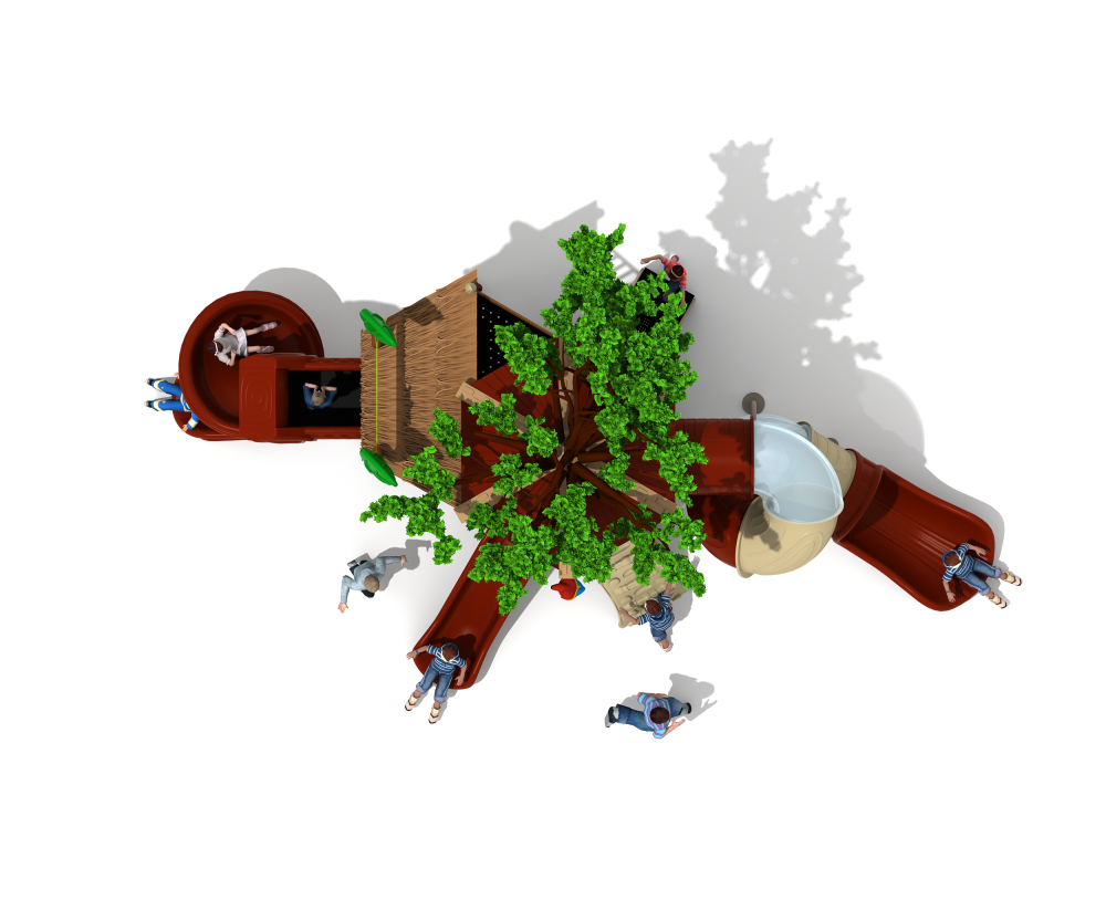 PE板组合滑梯 (71)