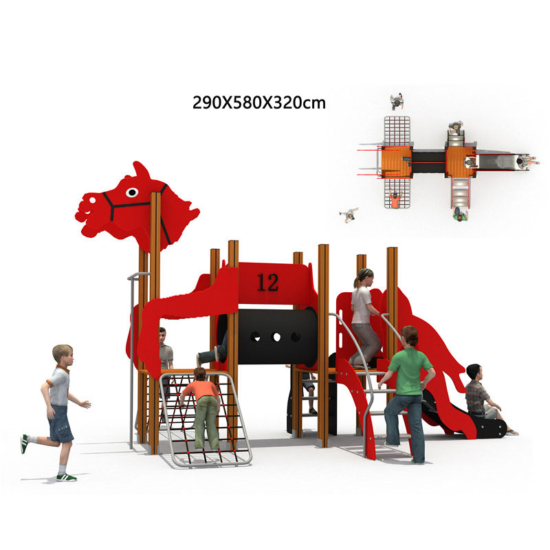 PE板组合滑梯 (40)