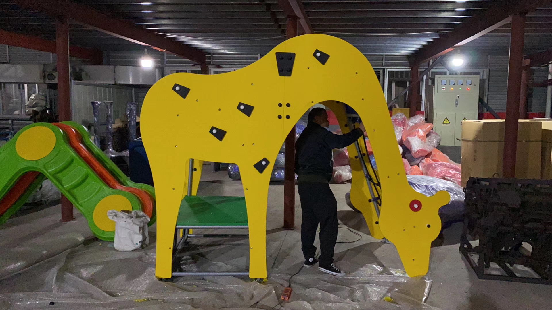 PE板组合滑梯 (57)