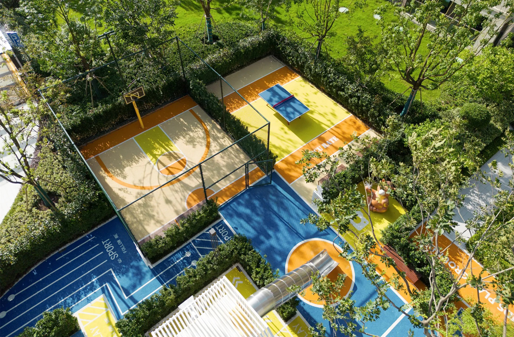 树屋长廊组合滑梯