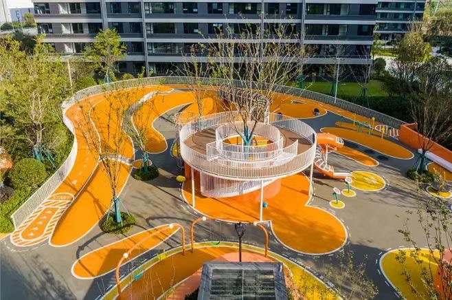 小区游乐场不锈钢滑梯